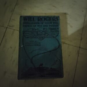 Vintage Blue Book by Will Rogers 1935
